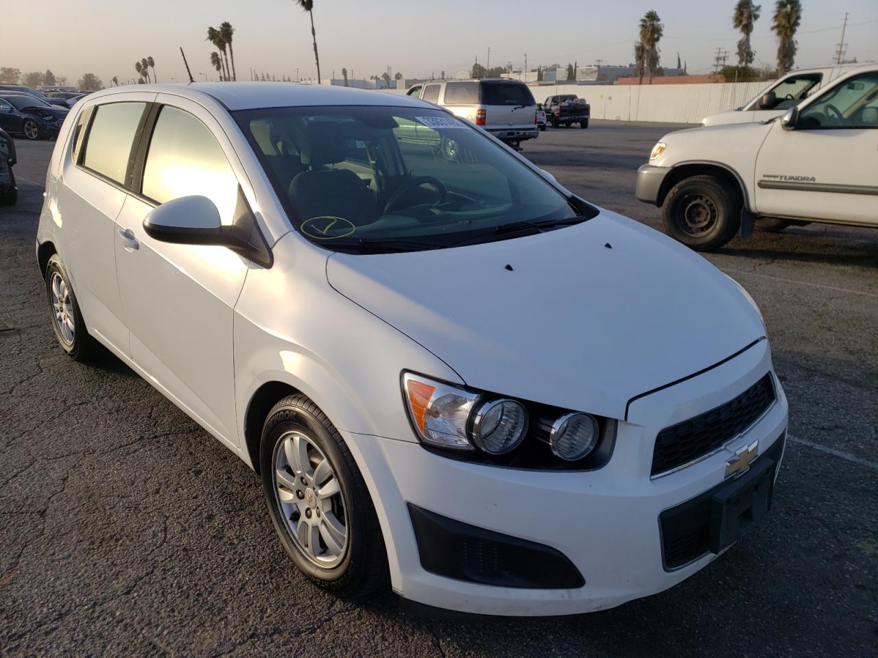 CHEVROLET SONIC LS 2012 مع رقم تعريف المركبة 1G1JA6SH4C4169533 - صورة من المزاد