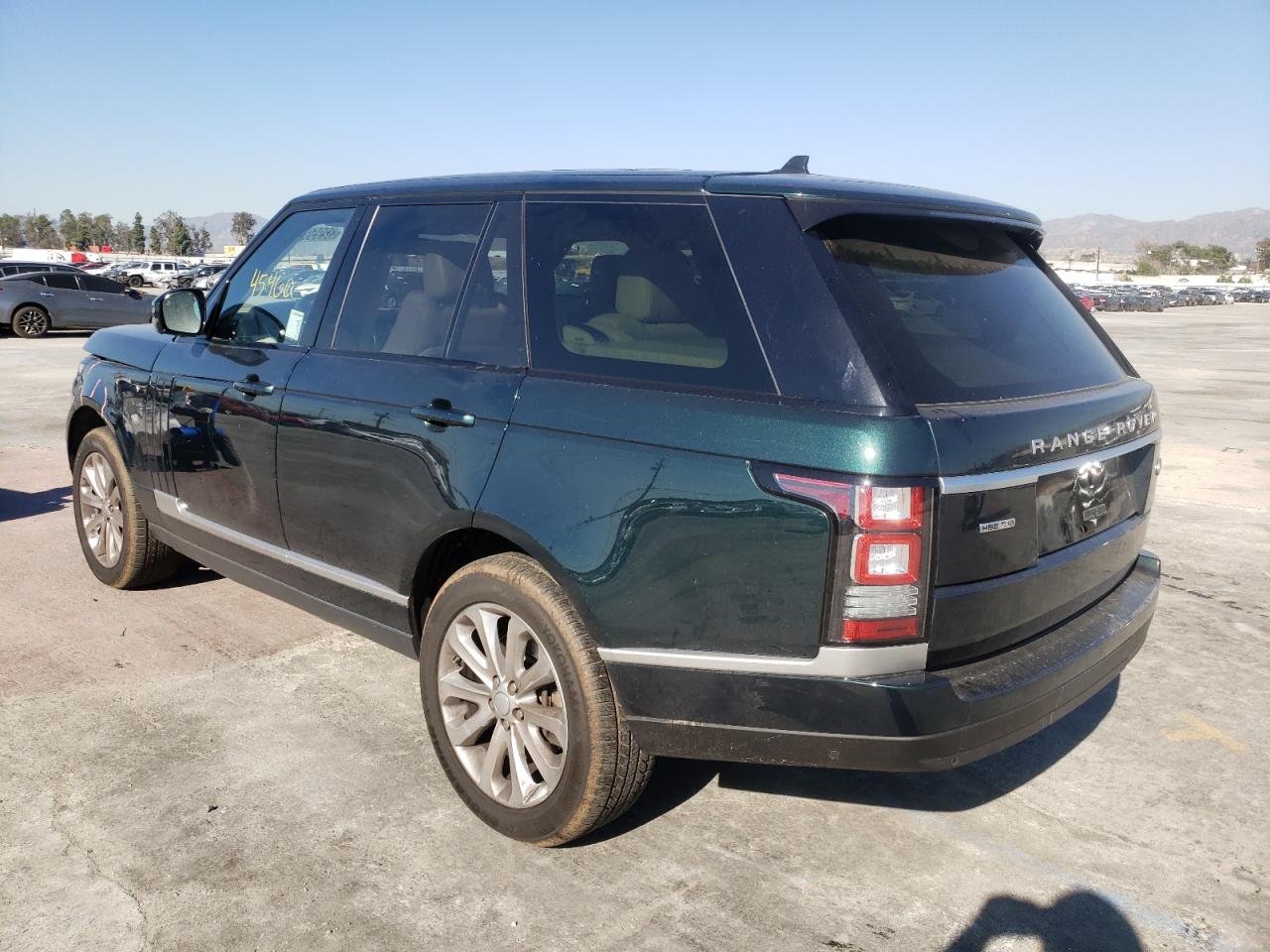 Photo 3 from auction – 2016 LAND ROVER RANGE ROVE with VIN SALGS2KF5GA289704
