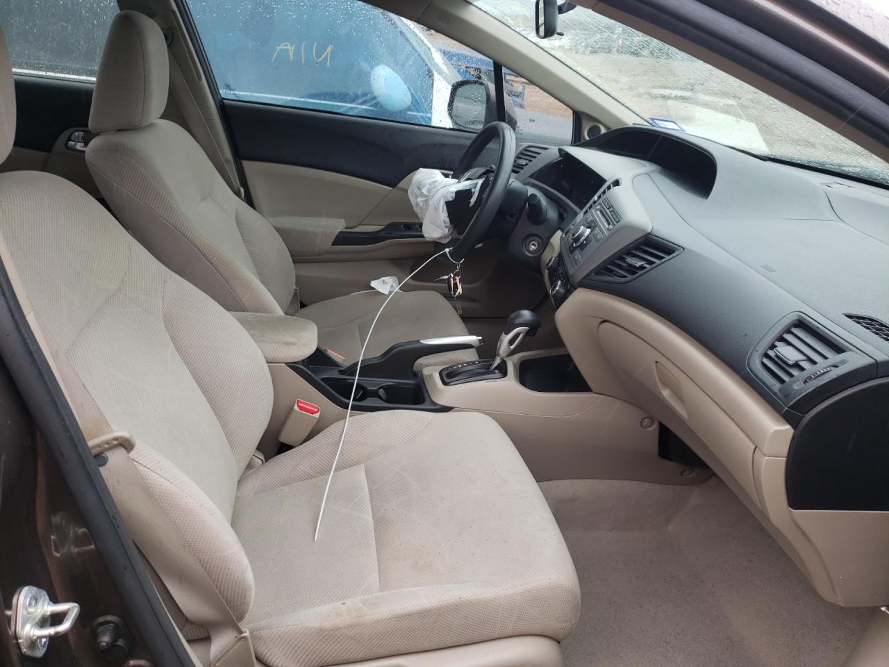 Photo 5 from auction – 2012 HONDA CIVIC EX with VIN 2HGFB2F81CH534946