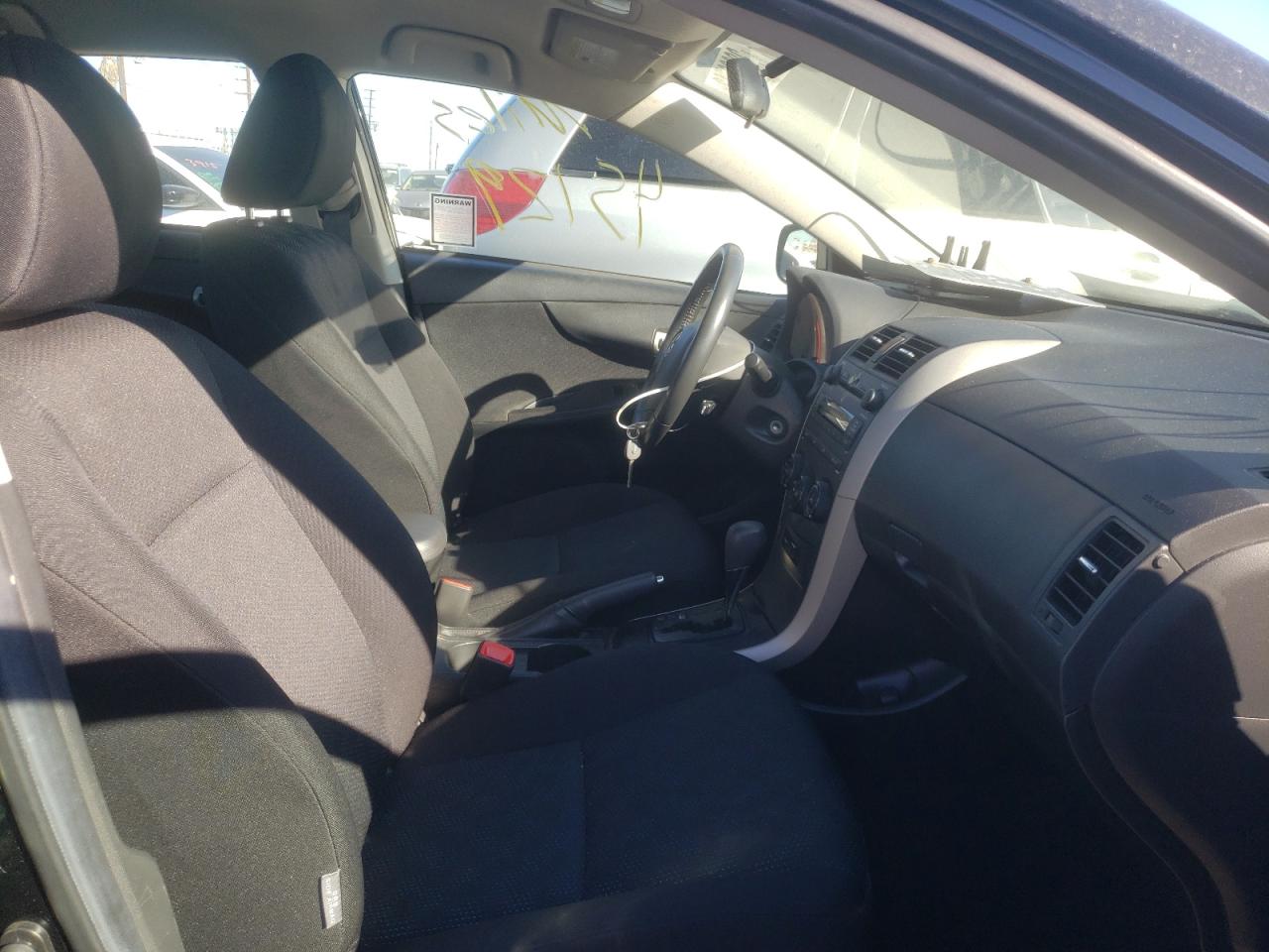 Photo 5 from auction – 2009 TOYOTA COROLLA BA with VIN 1NXBU40E19Z160017
