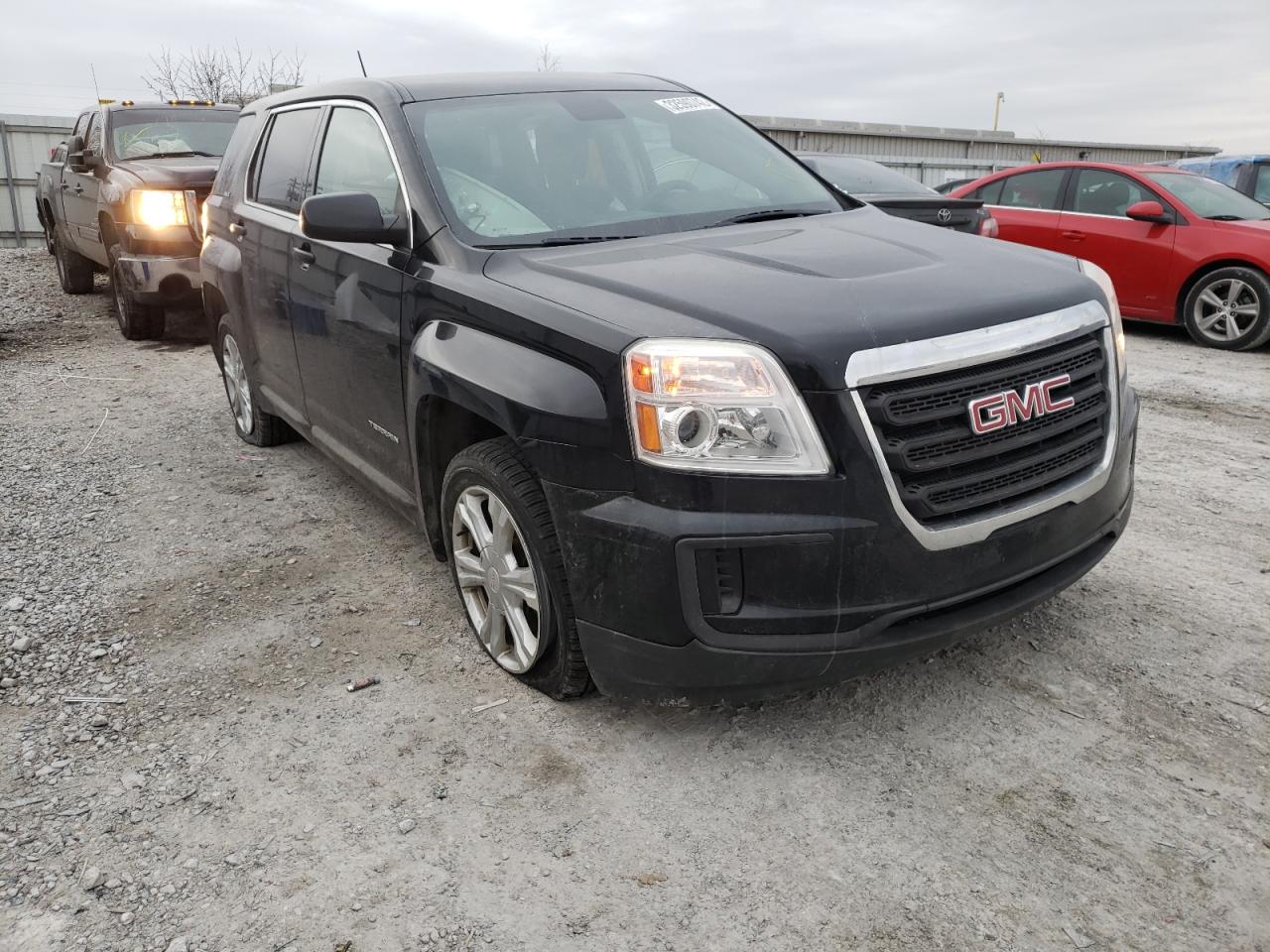 GMC TERRAIN SL 2017 with VIN 2GKALMEK7H6127218 - Photo from auction