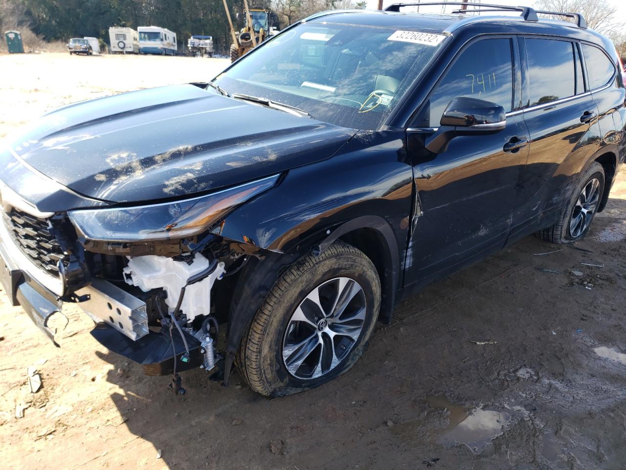 Photo 9 from auction – 2021 TOYOTA HIGHLANDER with VIN 5TDGZRBH6MS545179