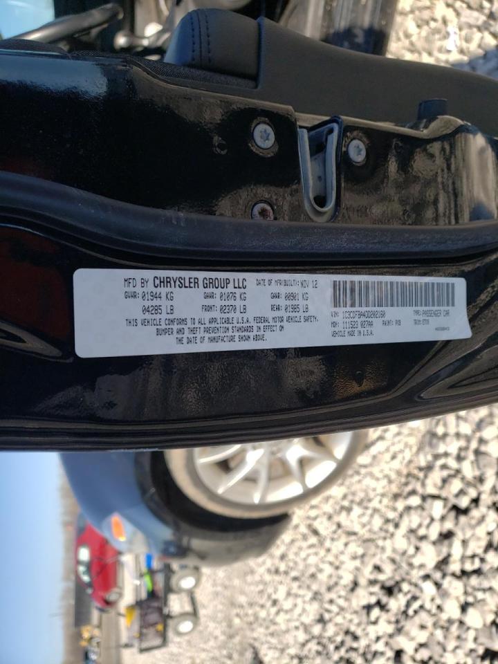 Photo 10 from auction – 2013 DODGE DART SXT with VIN 1C3CDFBA4DD202160