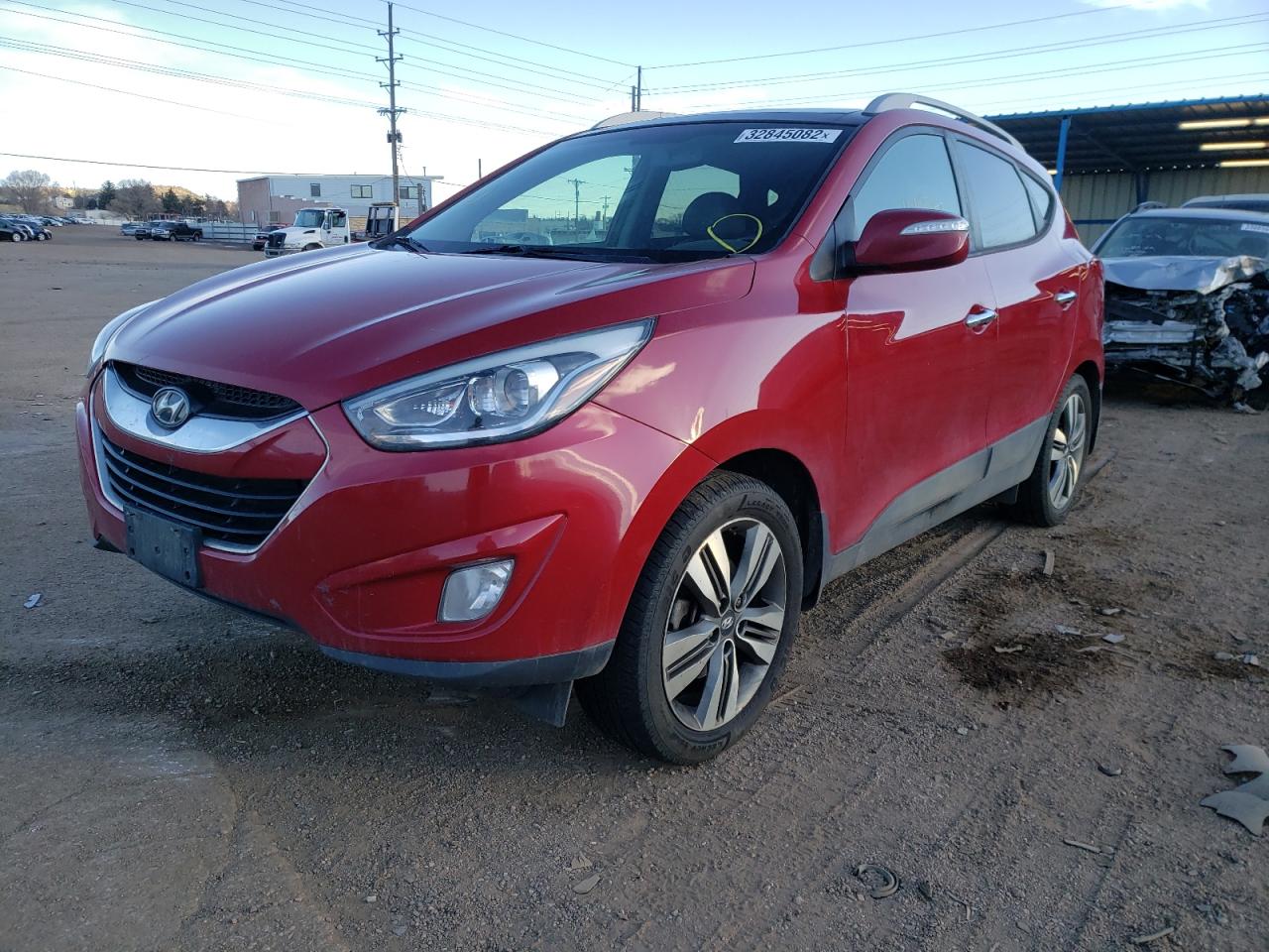 Photo 2 from auction – 2014 HYUNDAI TUCSON with VIN KM8JUCAG0EU889092