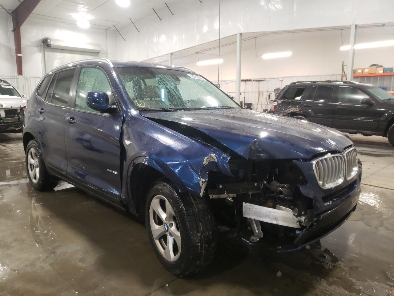 BMW X3 XDRIVE2 2011 with VIN 5UXWX5C59BL706636 - Photo from auction