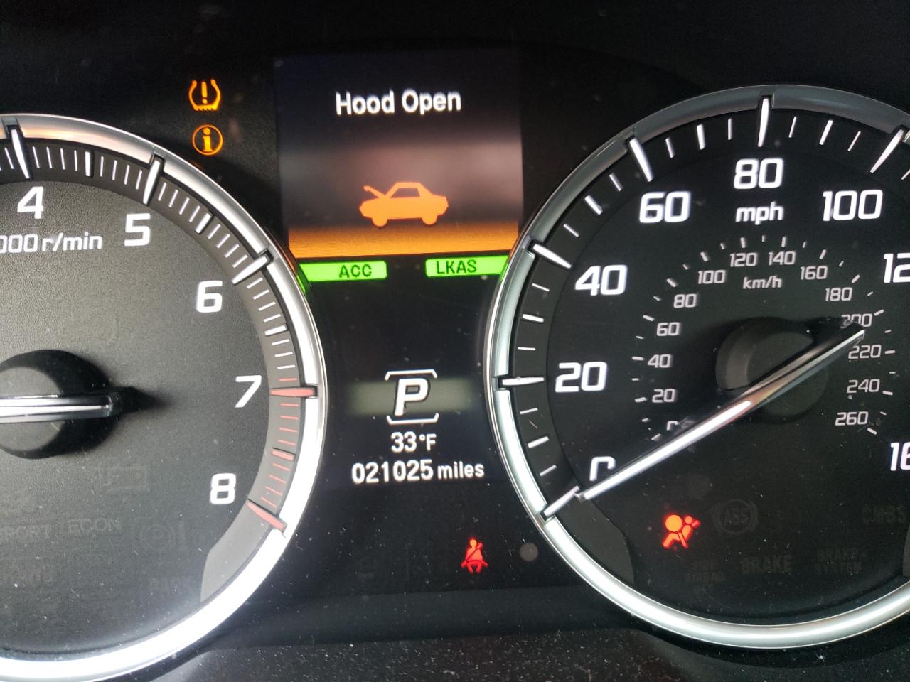Photo 8 from auction – 2020 ACURA TLX with VIN 19UUB1F30LA016265