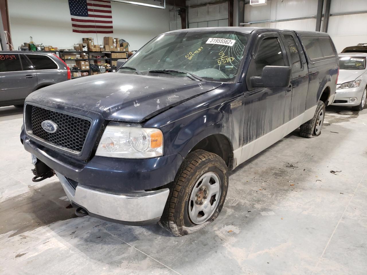 Photo 2 from auction – 2005 FORD F150 with VIN 1FTPX14525NA25580
