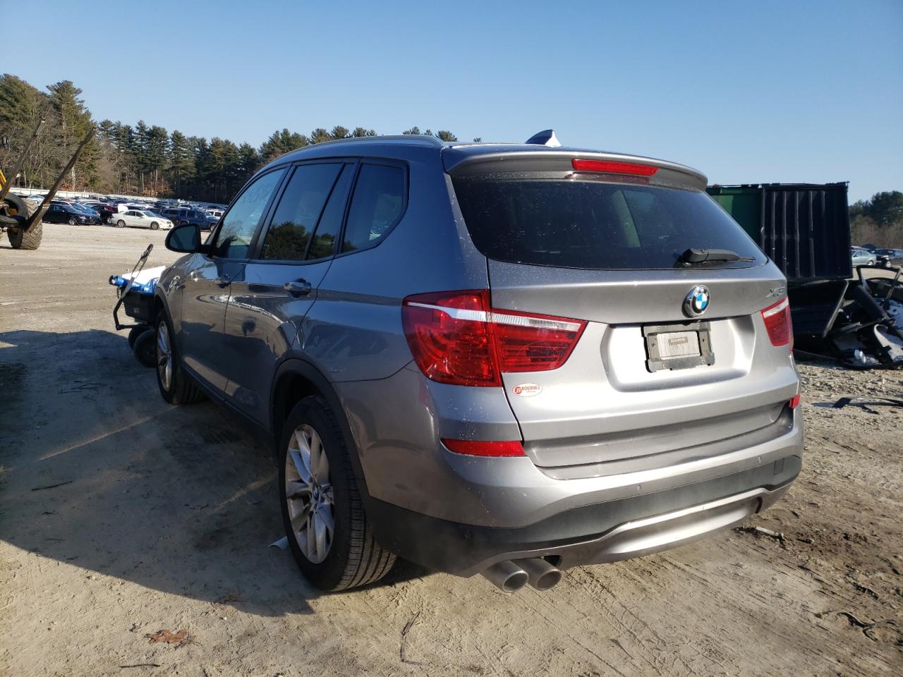 Photo 3 from auction – 2016 BMW X3 XDRIVE2 with VIN 5UXWX9C58G0D86082
