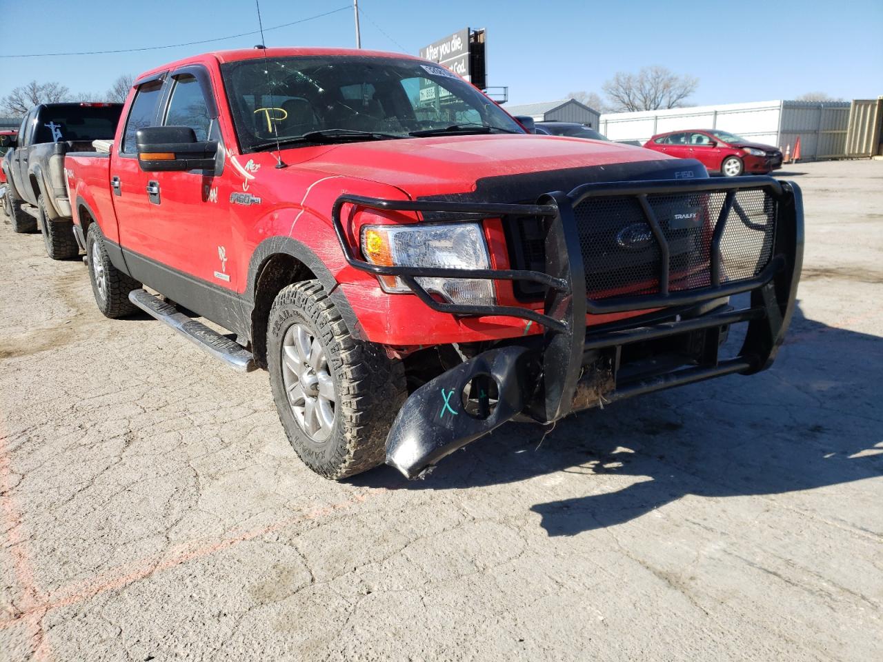 FORD F150 SUPER 2013 with VIN 1FTFW1ET6DFC66191 - Photo from auction