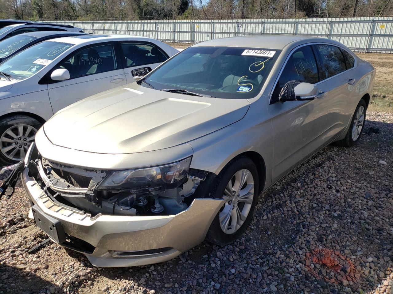 Photo 2 from auction – 2014 CHEVROLET IMPALA LT with VIN 2G1125S33E9117807