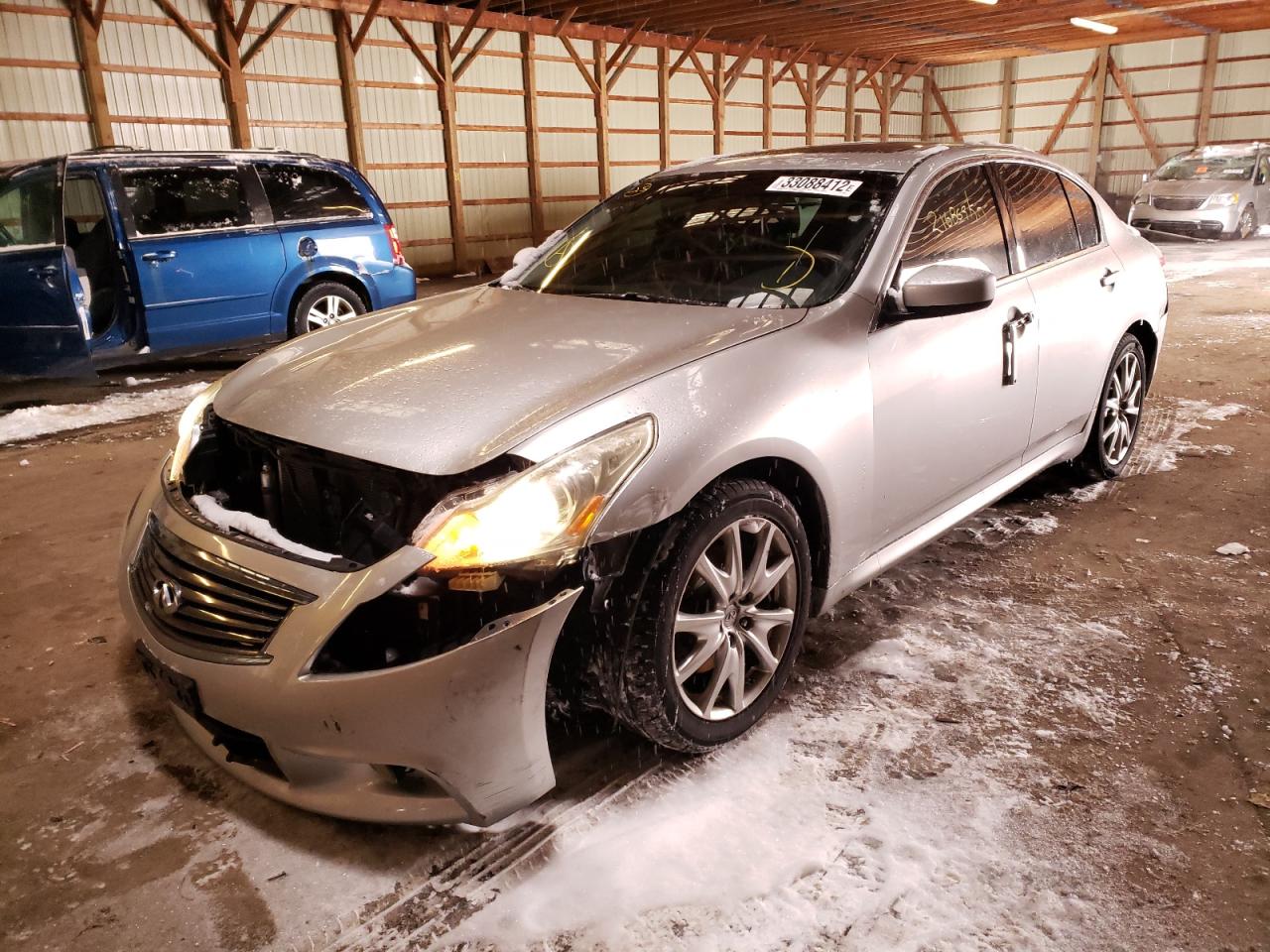 Photo 2 from auction – 2011 INFINITI G37 with VIN JN1CV6AR5BM409043
