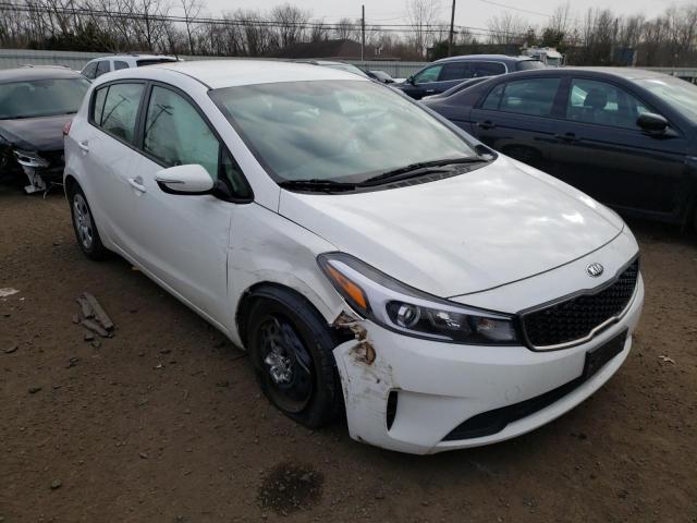 KIA FORTE LX 2018 with VIN KNAFK5A84J5774081 - Photo from auction