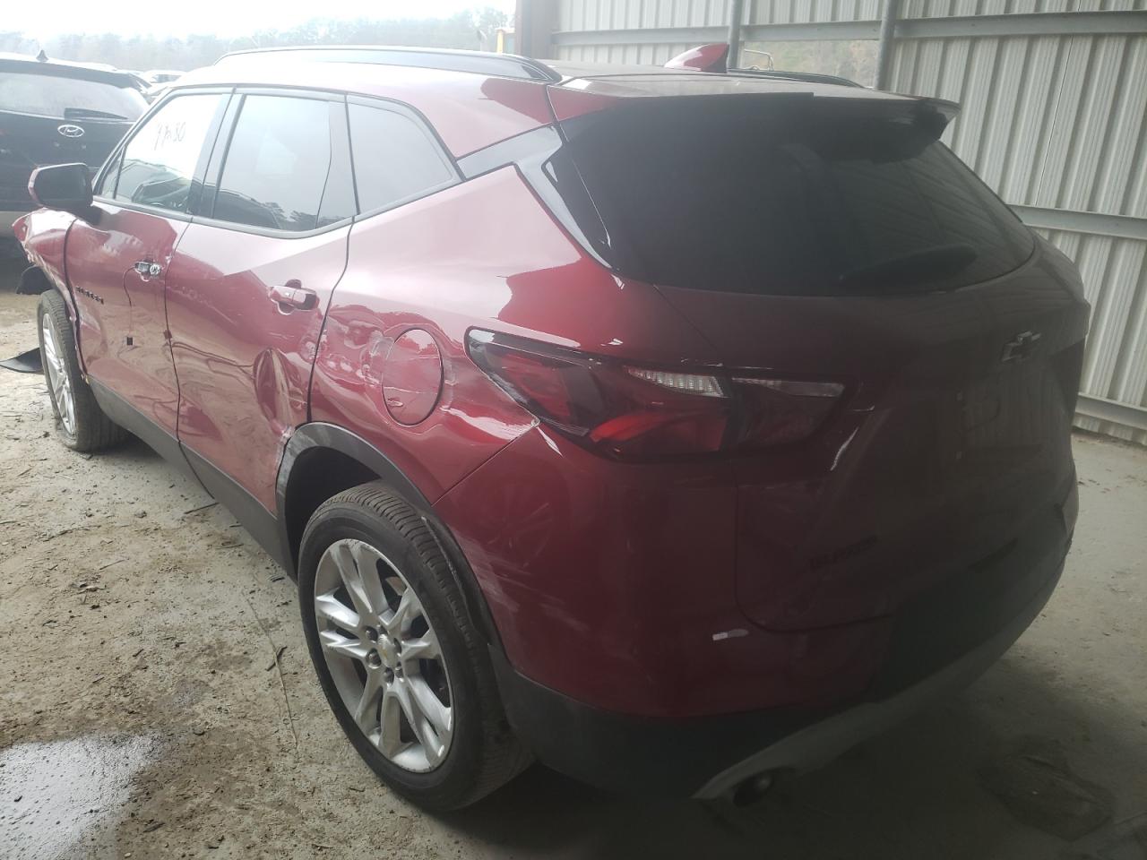 Photo 3 from auction – 2020 CHEVROLET BLAZER 3LT with VIN 3GNKBDRS9LS542703