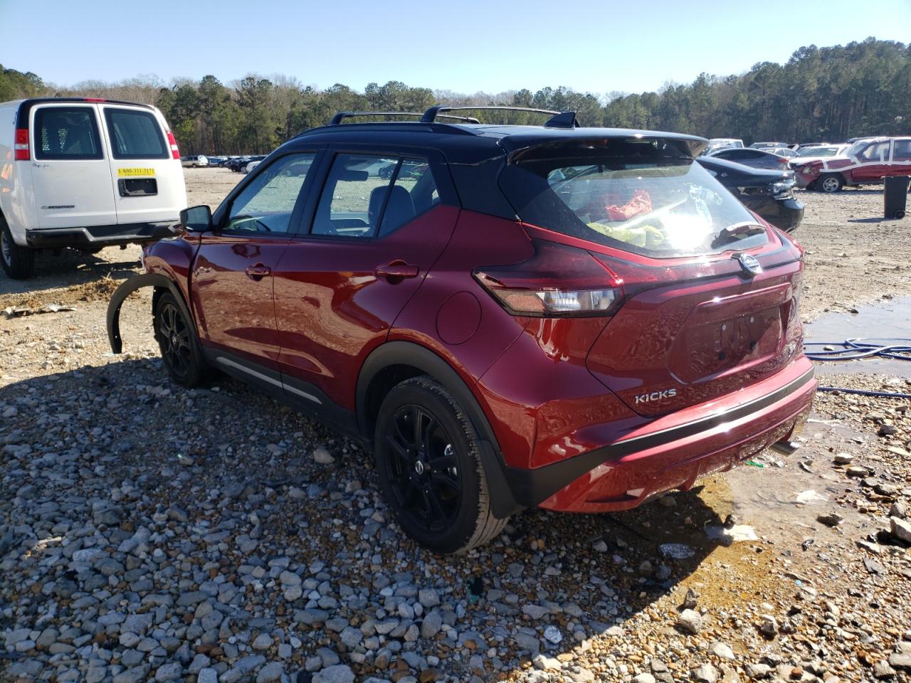 Photo 3 from auction – 2021 NISSAN KICKS SR with VIN 3N1CP5DV6ML538547