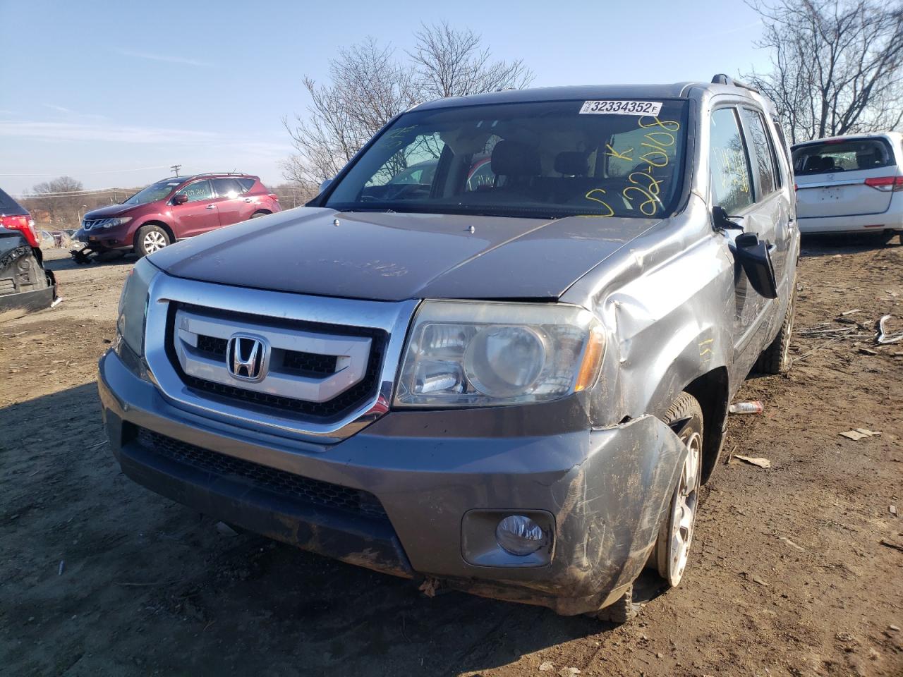 Photo 2 from auction – 2009 HONDA PILOT EXL with VIN 5FNYF48509B042160