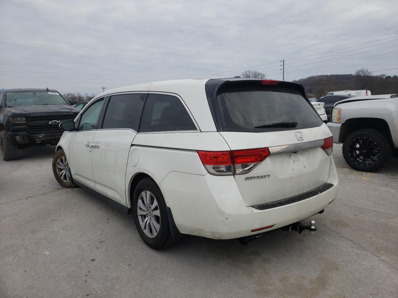 Photo 3 from auction – 2014 HONDA ODYSSEY EX with VIN 5FNRL5H68EB124238
