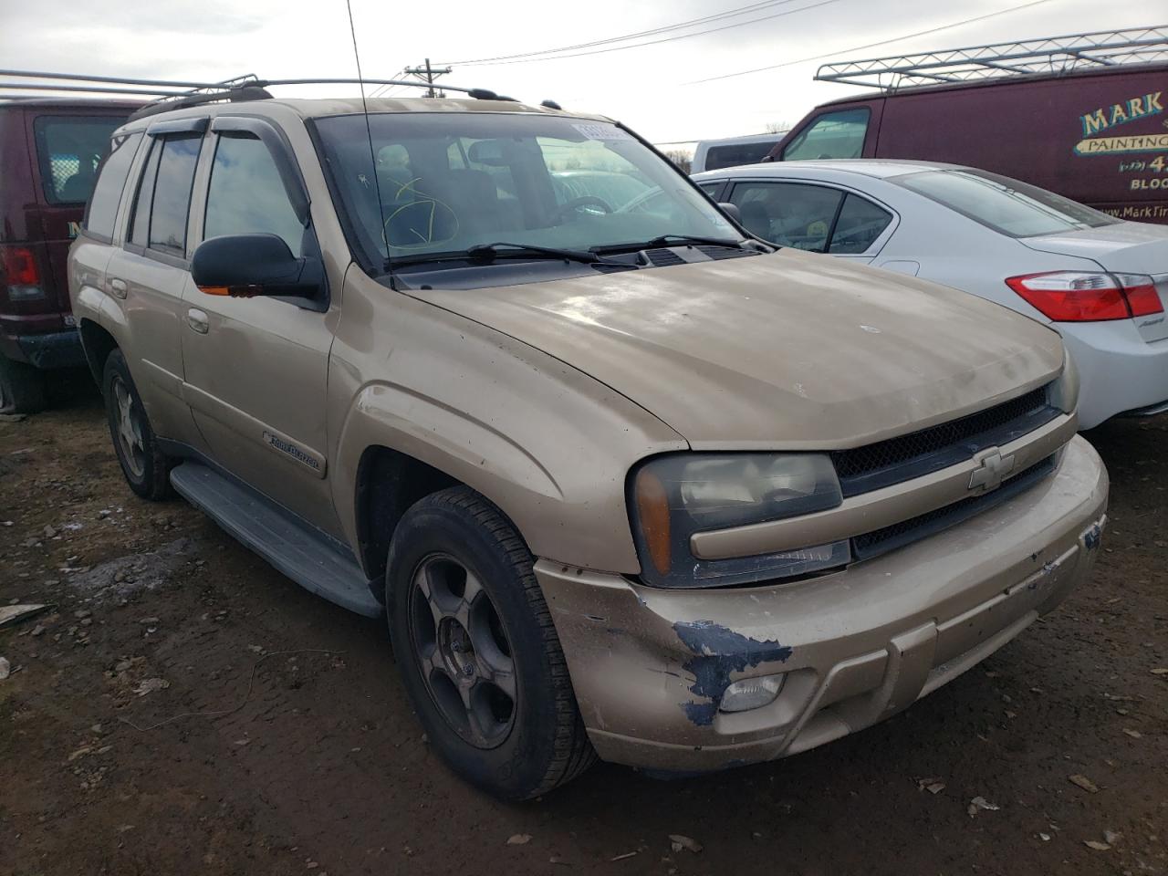 CHEVROLET TRAILBLAZE 2004 with VIN 1GNDT13S242158661 - Photo from auction