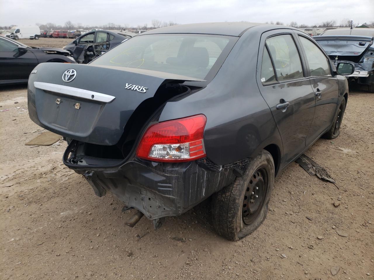 Photo 4 from auction – 2011 TOYOTA YARIS with VIN JTDBT4K39B1406239