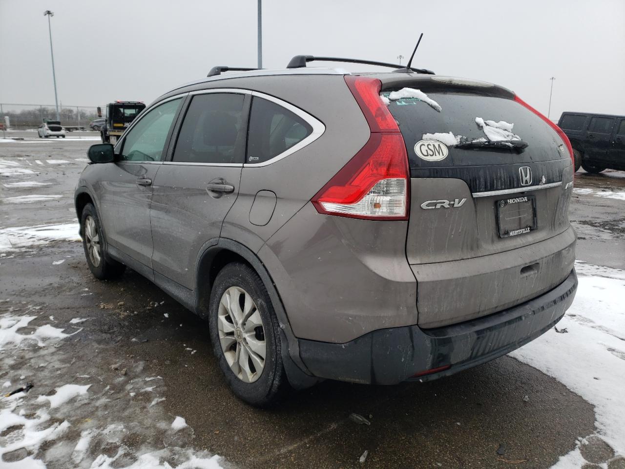 Photo 3 from auction – 2012 HONDA CR-V EXL with VIN 5J6RM4H78CL039906