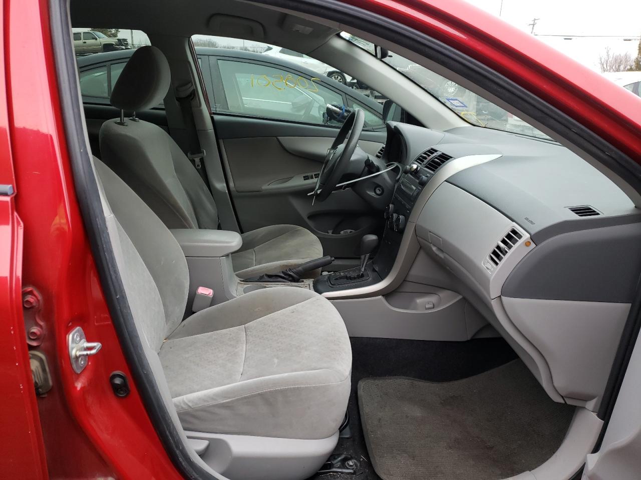 Photo 5 from auction – 2009 TOYOTA COROLLA BA with VIN JTDBL40E89J026369