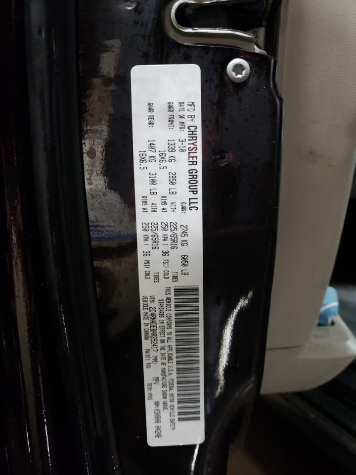 Фото 10 с аукциона – 2010 DODGE GRAND CARA с VIN 2D4RN4DE8AR252417