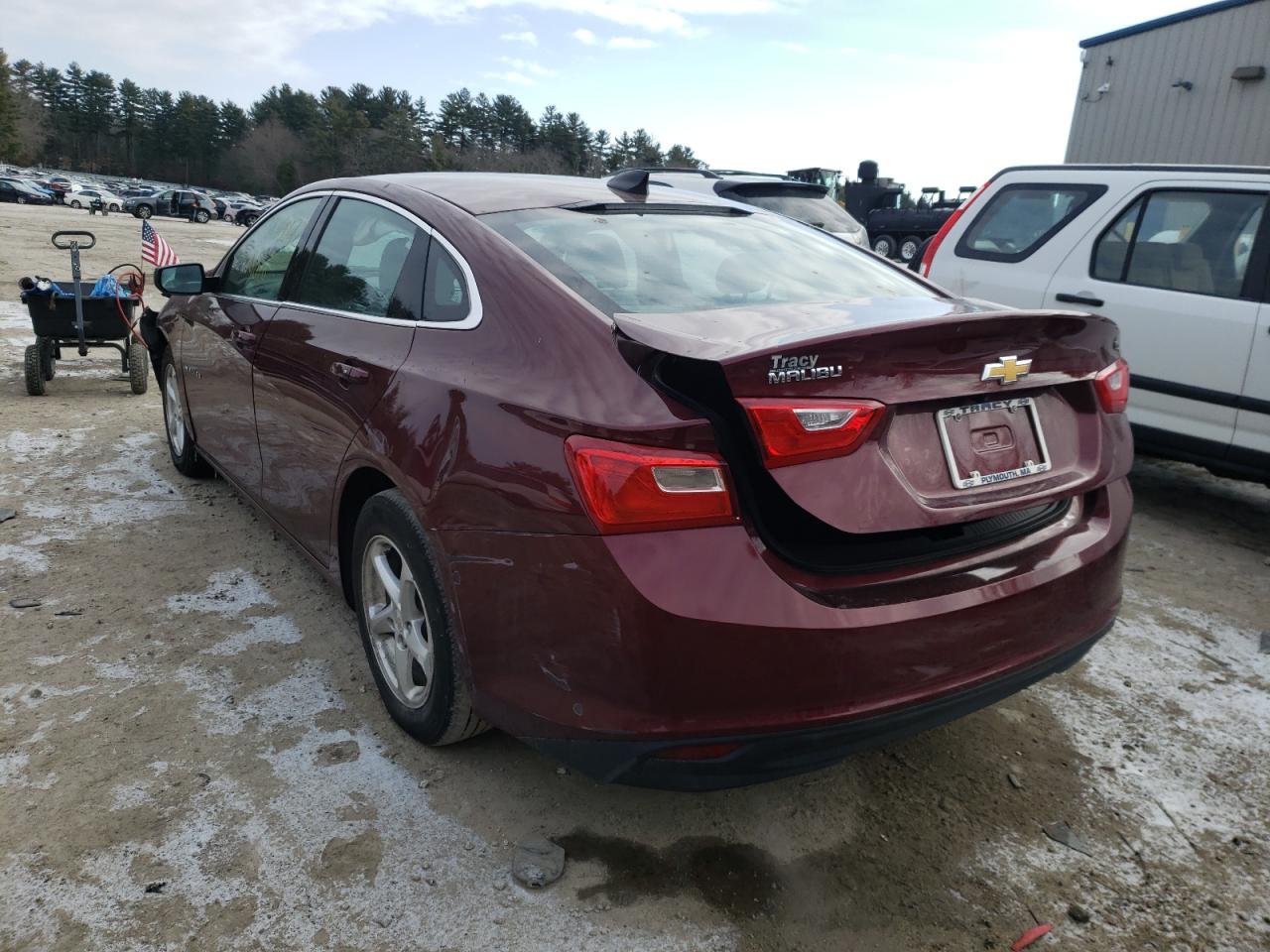Photo 3 from auction – 2016 CHEVROLET MALIBU LS with VIN 1G1ZB5ST7GF235291