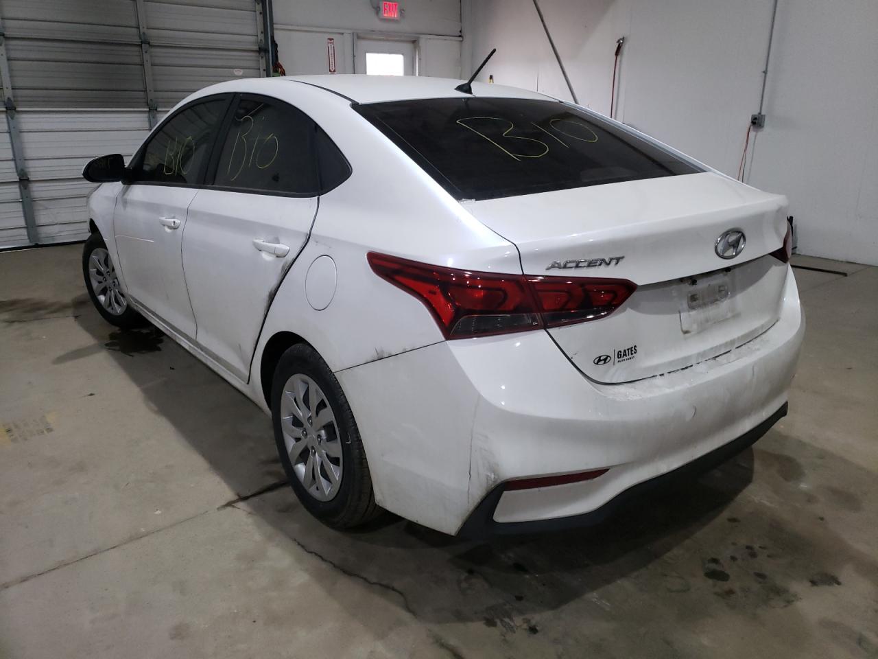 Photo 3 from auction – 2019 HYUNDAI ACCENT SE with VIN 3KPC24A37KE072718