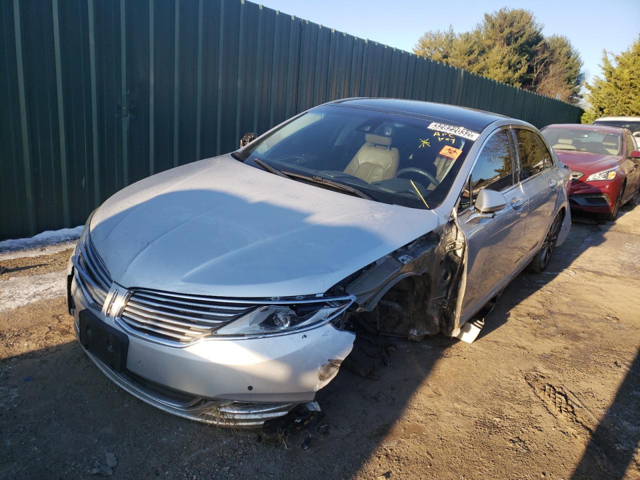 Photo 2 from auction – 2014 LINCOLN MKZ with VIN 3LN6L2JK1ER812018