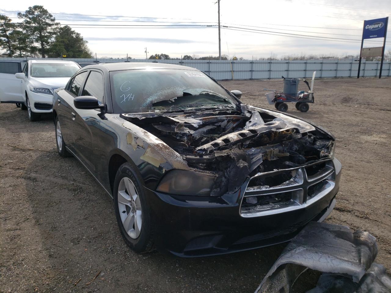 DODGE CHARGER SE 2014 with VIN 2C3CDXBG1EH174882 - Photo from auction