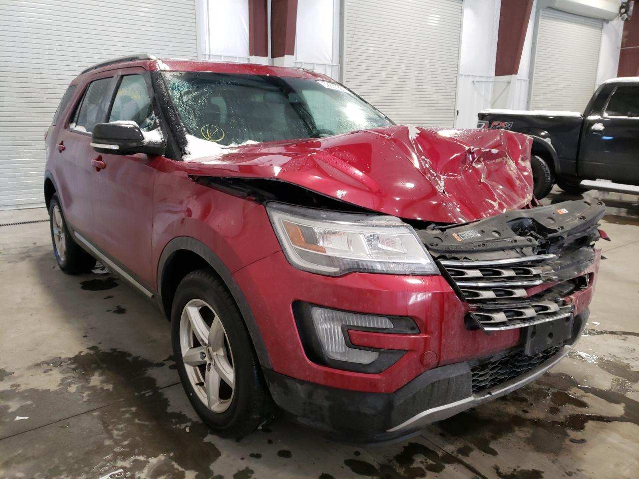 FORD EXPLORER X 2017 with VIN 1FM5K8DH1HGA74864 - Photo from auction