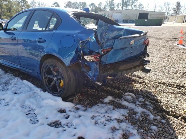 Photo 9 from auction – 2018 ALFA ROMEO GIULIA QUA with VIN ZARFAEAV4J7576056