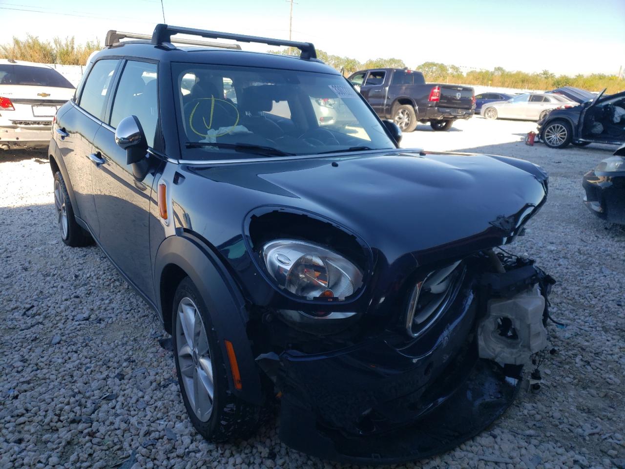 MINI COOPER COU 2014 with VIN WMWZB3C57EWR38573 - Photo from auction