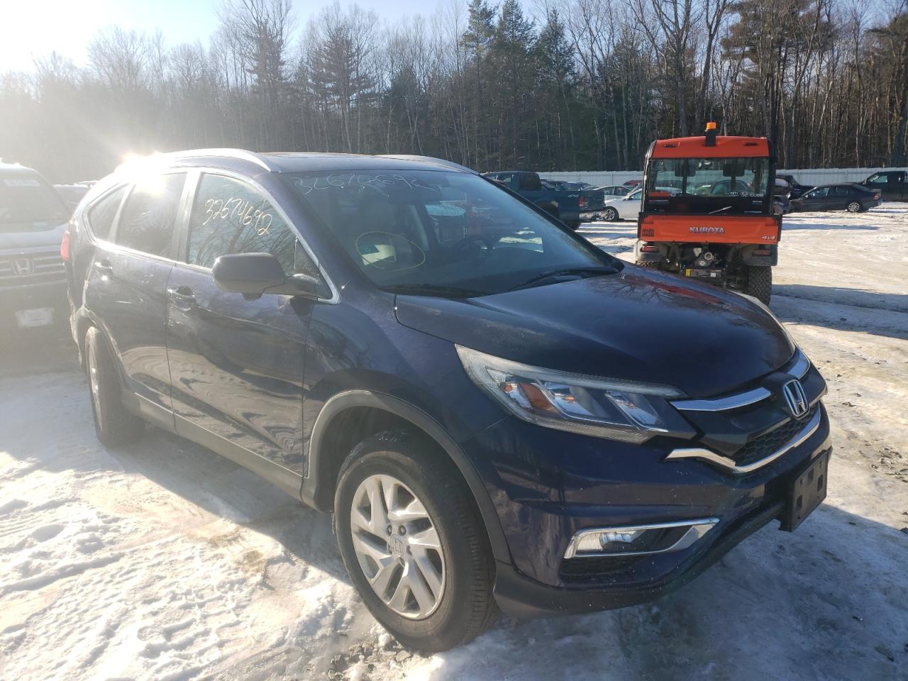 Photo 1 from auction – 2016 HONDA CR-V EXL with VIN 2HKRM4H70GH607646
