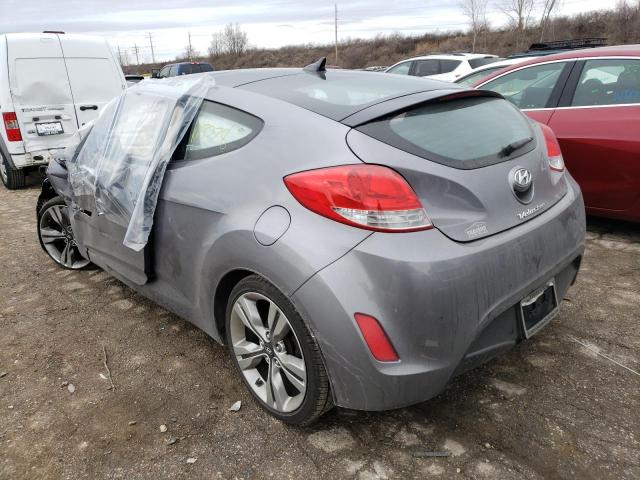 Photo 3 from auction – 2014 HYUNDAI VELOSTER with VIN KMHTC6AD2EU194504