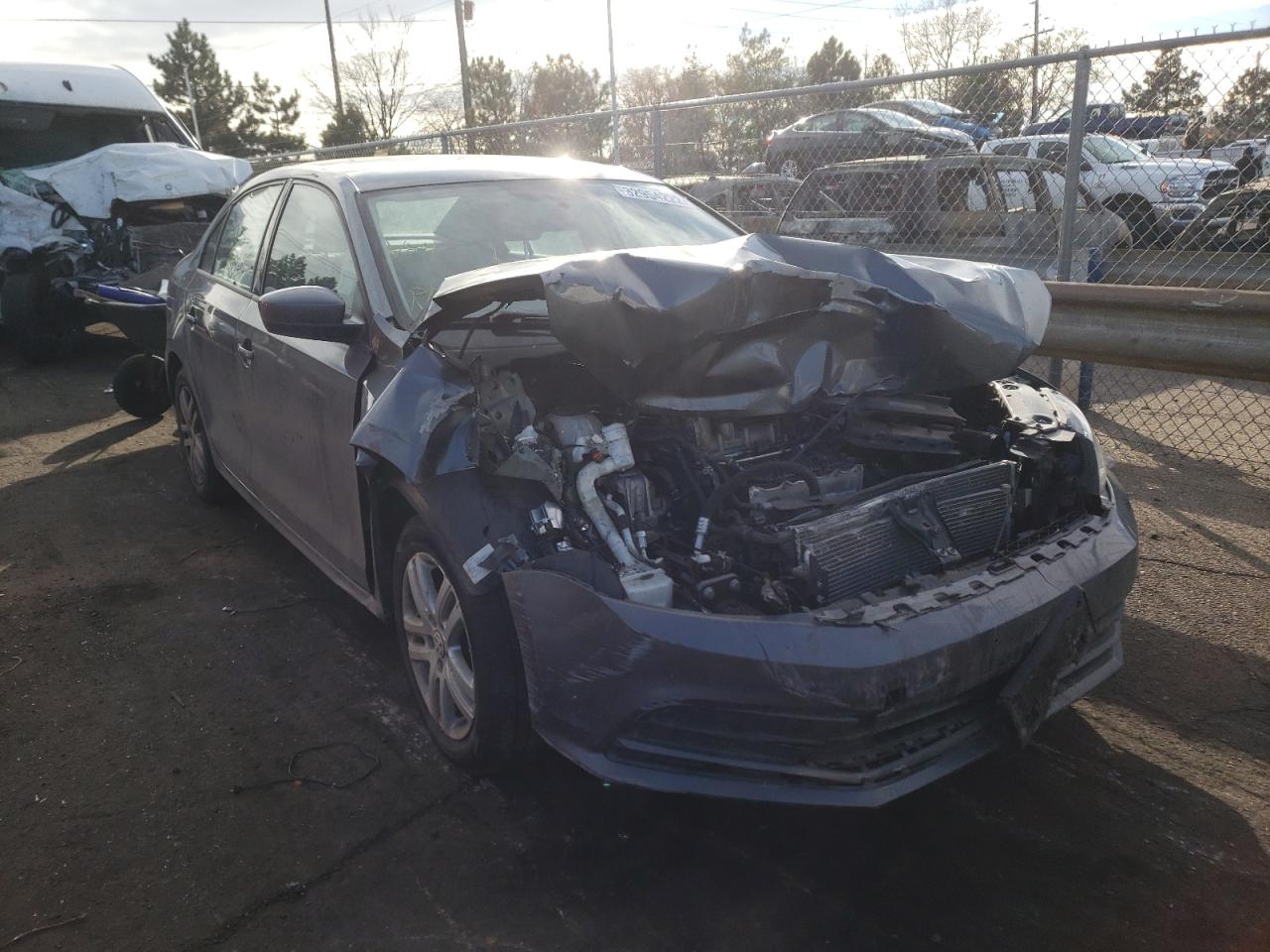 VOLKSWAGEN JETTA S 2018 with VIN 3VW2B7AJ6JM256271 - Photo from auction