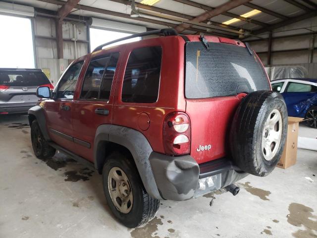 Photo 3 from auction – 2006 JEEP LIBERTY SP with VIN 1J4GK48K16W209771