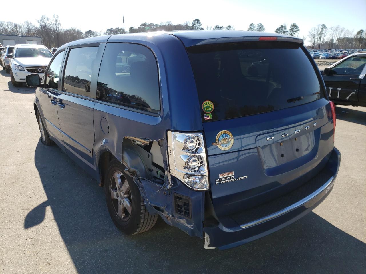 Photo 3 from auction – 2011 DODGE GRAND CARA with VIN 2D4RN3DG5BR602681