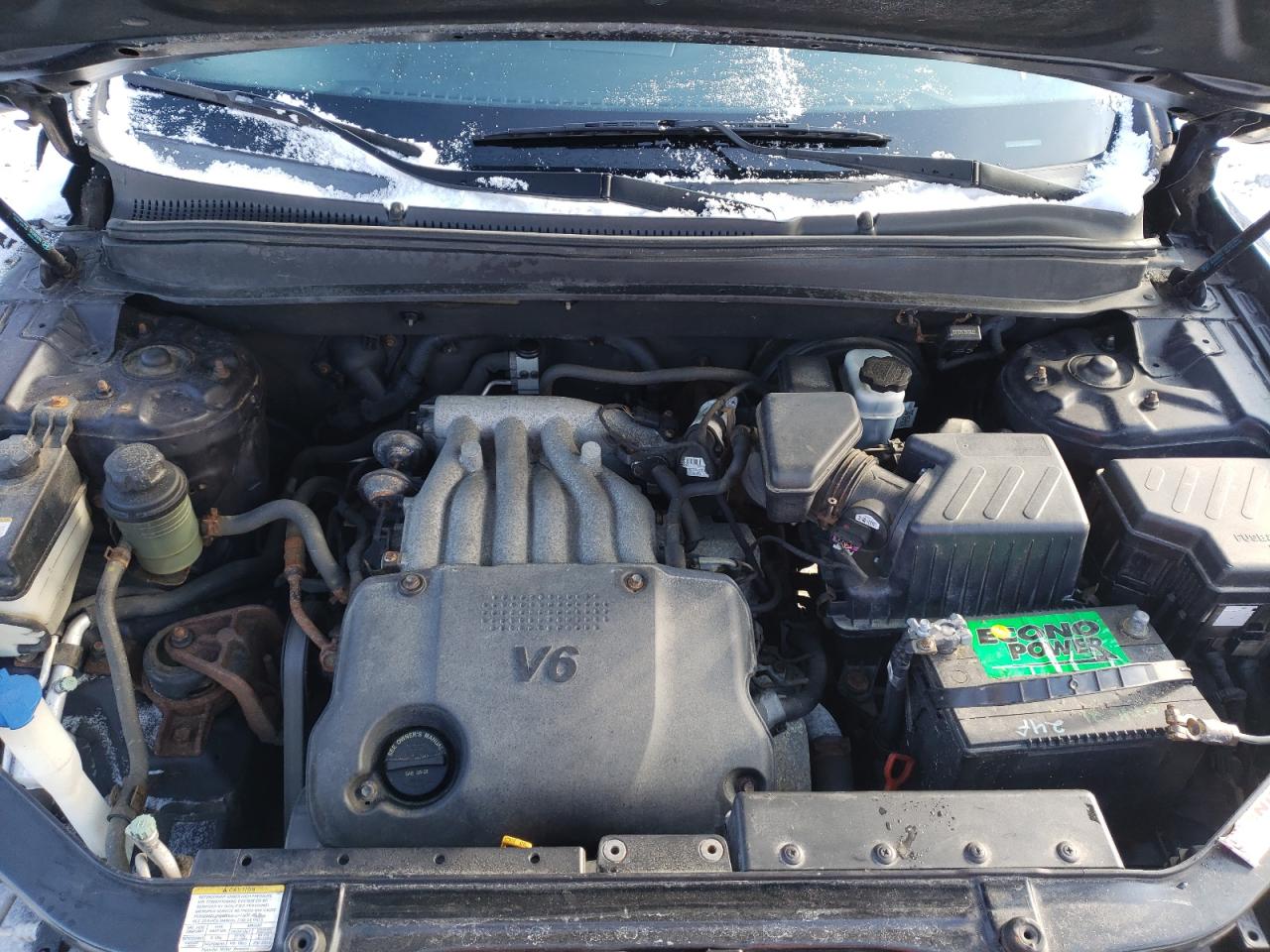 Photo 7 from auction – 2009 HYUNDAI SANTA FE G with VIN 5NMSG73D69H306192