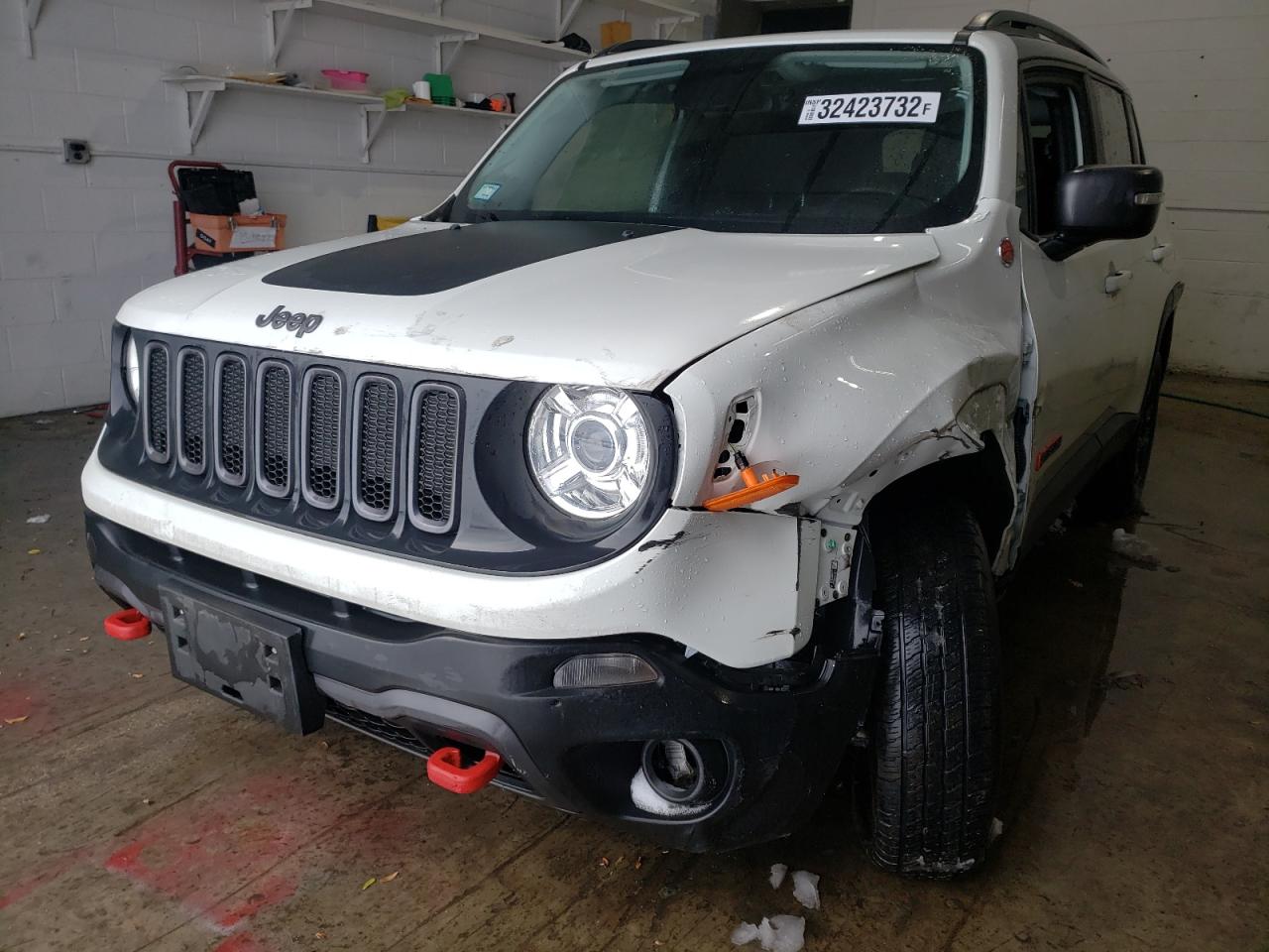 Photo 2 from auction – 2017 JEEP RENEGADE T with VIN ZACCJBCB6HPG57863