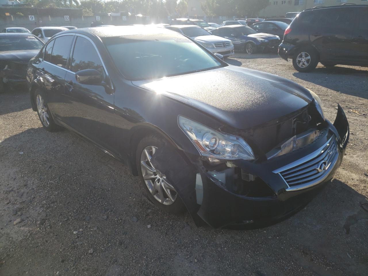INFINITI G37 2012 with VIN JN1CV6AR1CM976500 - Photo from auction
