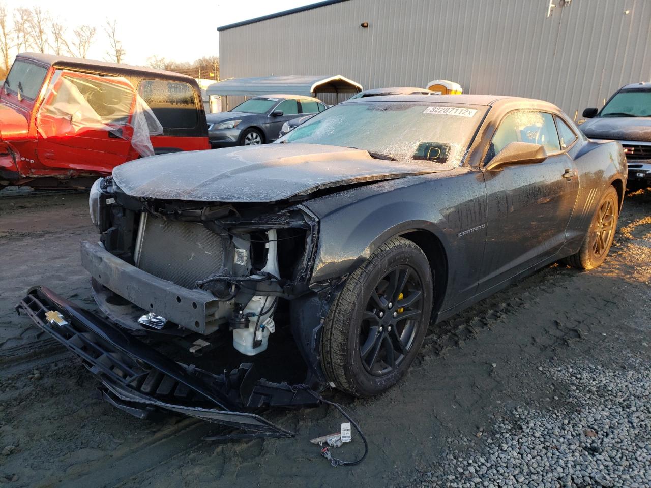 Photo 2 from auction – 2015 CHEVROLET CAMARO LT with VIN 2G1FD1E35F9190408