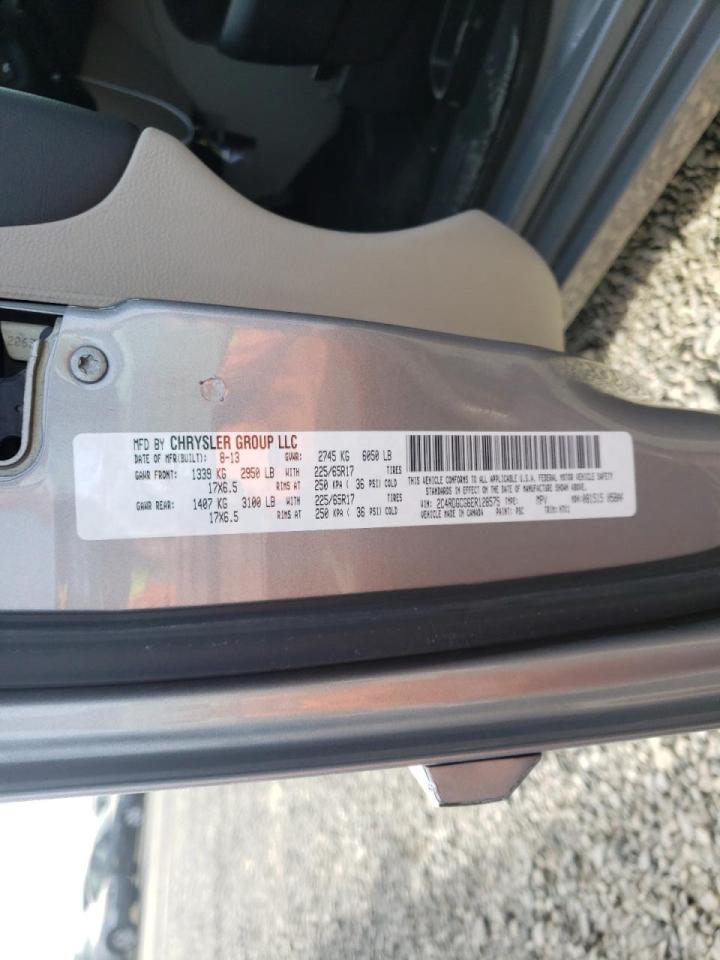 Photo 10 from auction – 2014 DODGE GRAND CARA with VIN 2C4RDGCG6ER128575