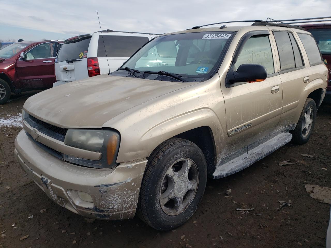Photo 2 from auction – 2004 CHEVROLET TRAILBLAZE with VIN 1GNDT13S242158661