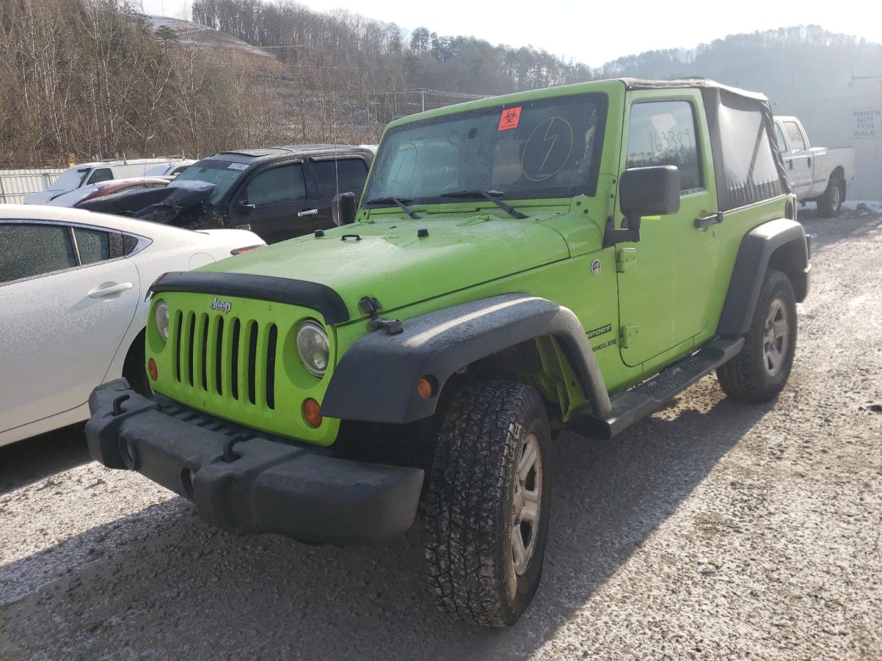 Photo 2 from auction – 2012 JEEP WRANGLER S with VIN 1C4AJWAG4CL280718