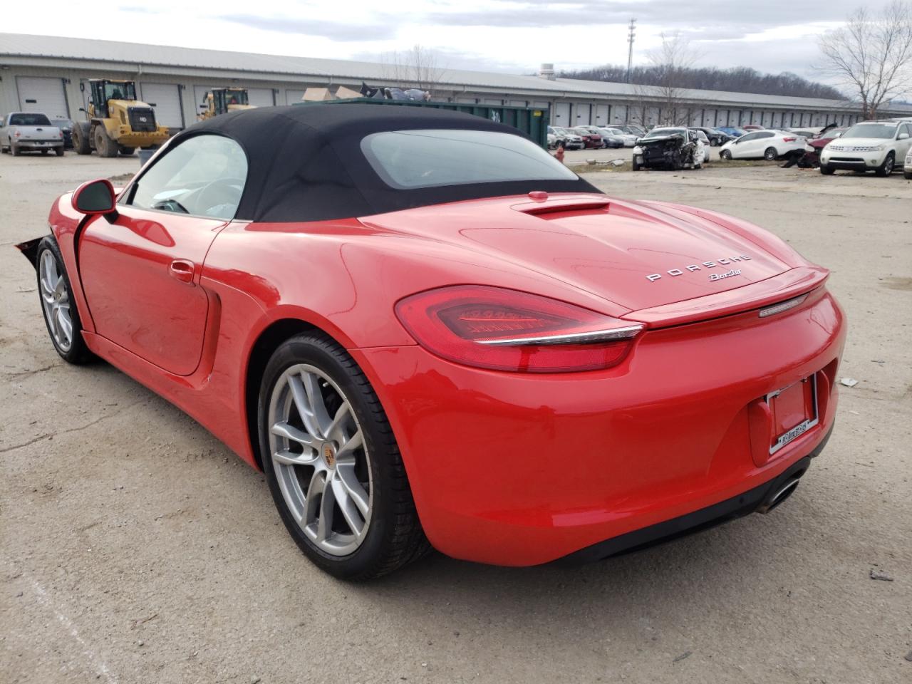 Photo 3 from auction – 2014 PORSCHE BOXSTER with VIN WP0CA2A80ES120242