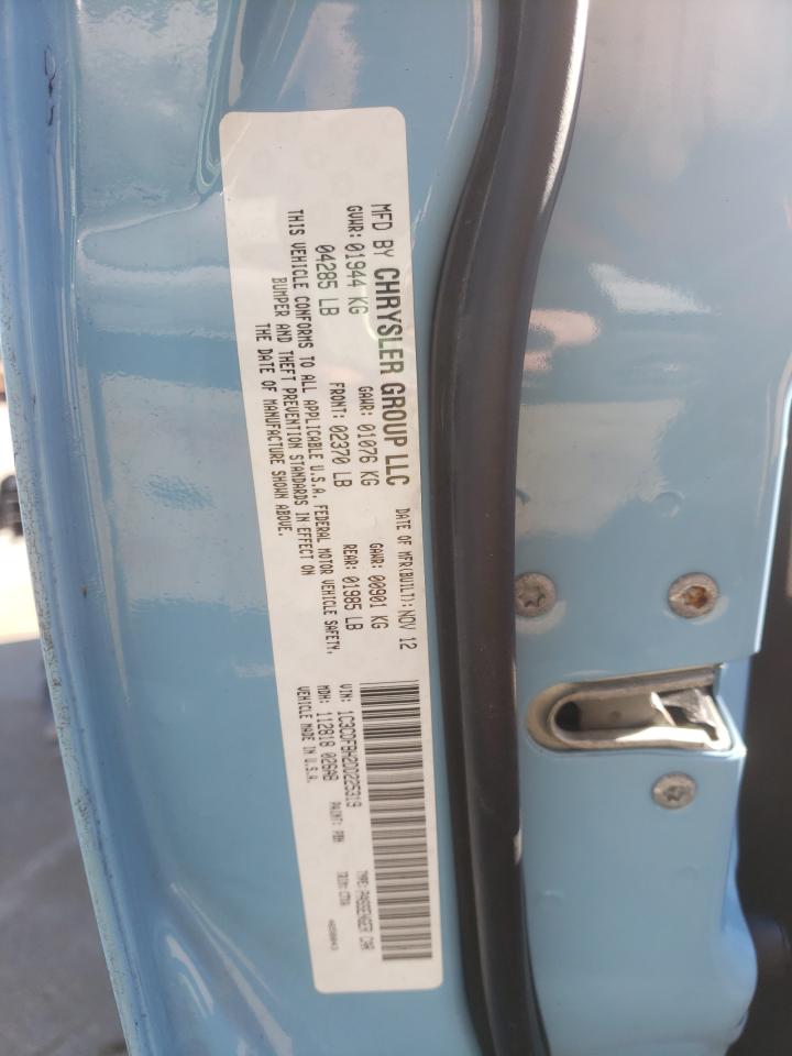 Photo 10 from auction – 2013 DODGE DART SXT with VIN 1C3CDFBH2DD225319