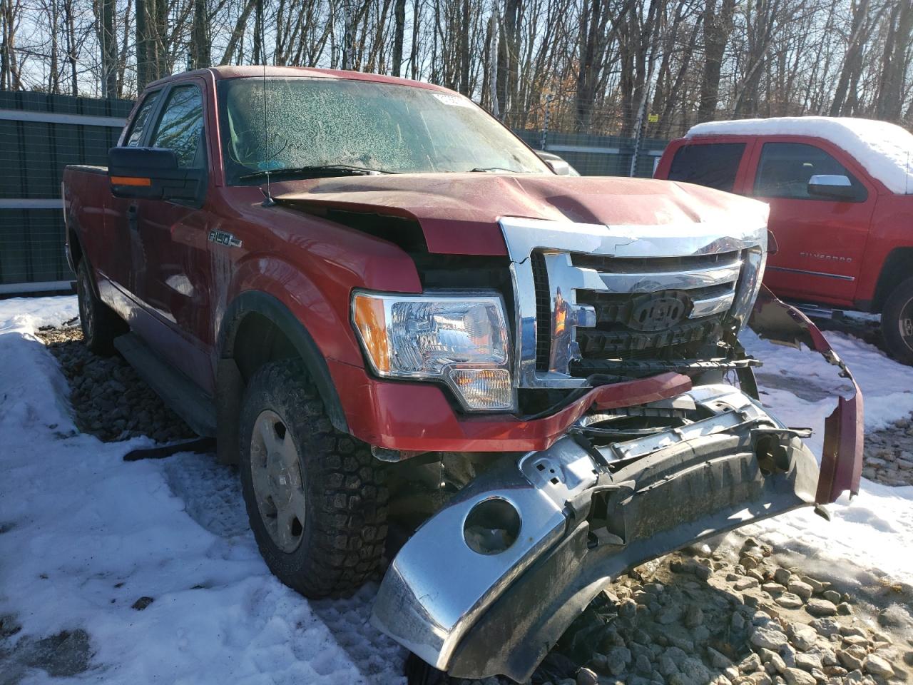 FORD F150 SUPER 2010 with VIN 1FTEX1E88AFB44089 - Photo from auction