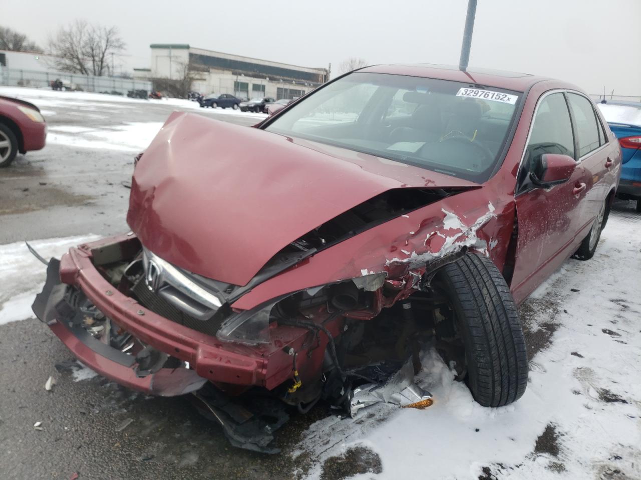 Photo 2 from auction – 2007 HONDA ACCORD EX with VIN 1HGCM56897A085504