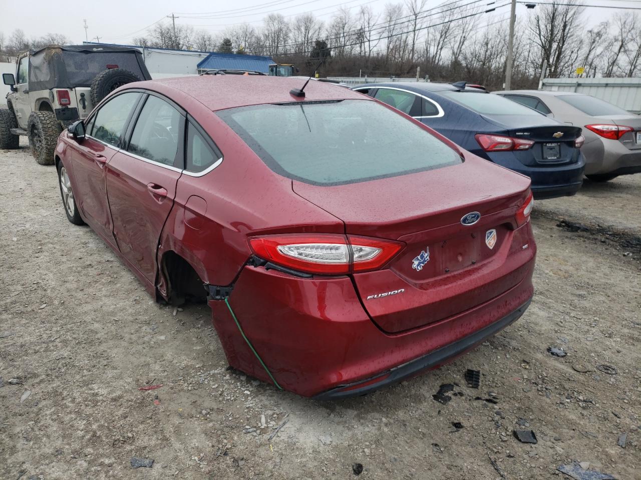 Photo 3 from auction – 2013 FORD FUSION SE with VIN 3FA6P0H74DR123948
