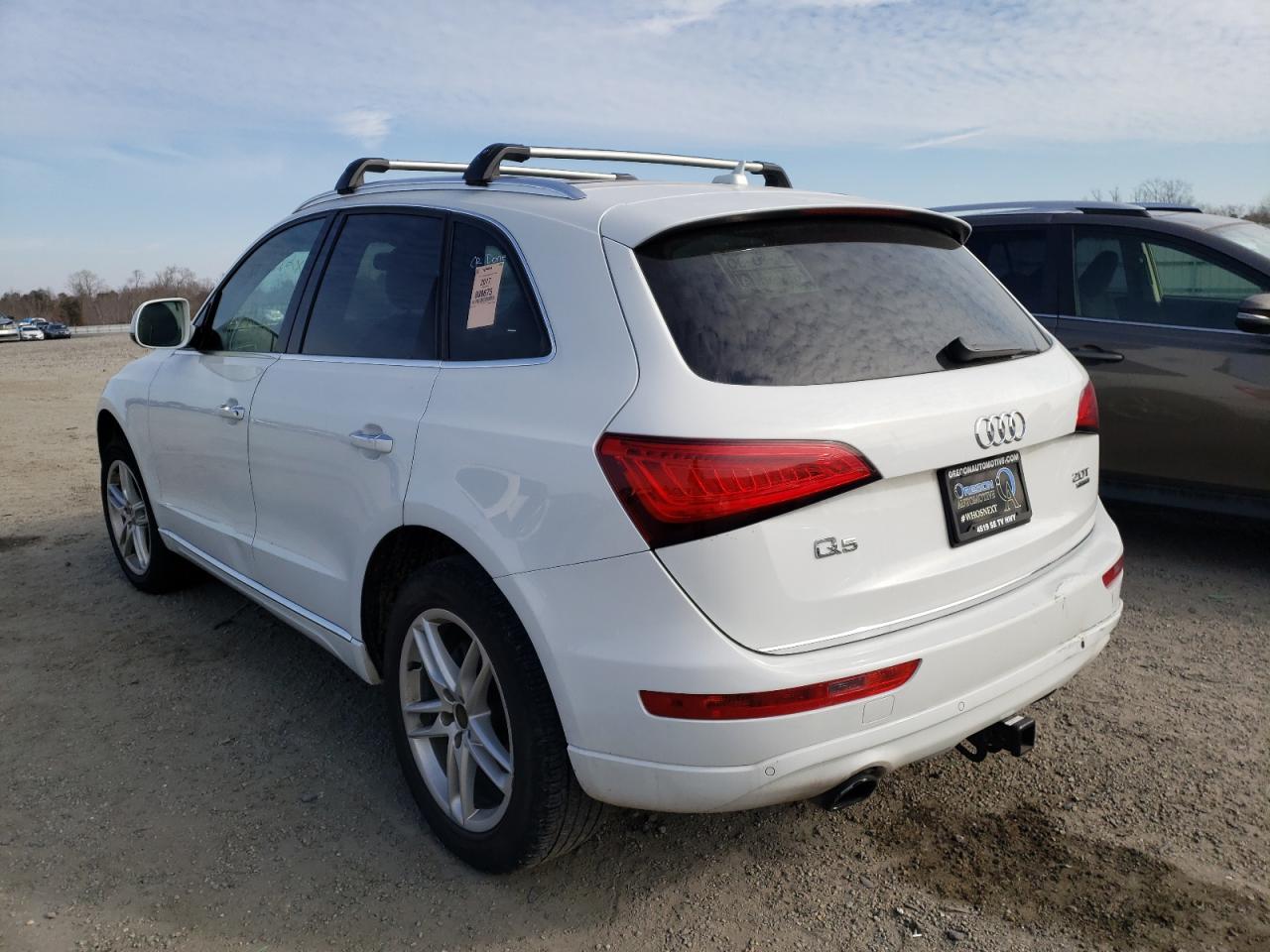Photo 3 from auction – 2017 AUDI Q5 PREMIUM with VIN WA1L2AFP3HA022673